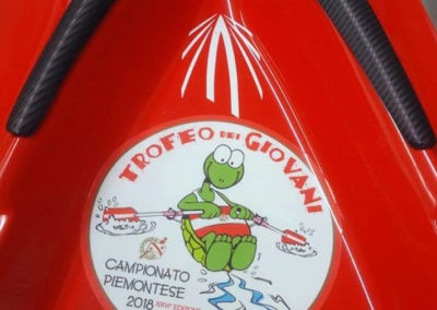 Primo premio per il campione piemontese di canottaggio del XXVI Trofeo dei Giovani: il miniskiff 7,20 di Renna Rowing Boats.